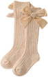 Velvet Bows on Socks Socks Little Palace Store